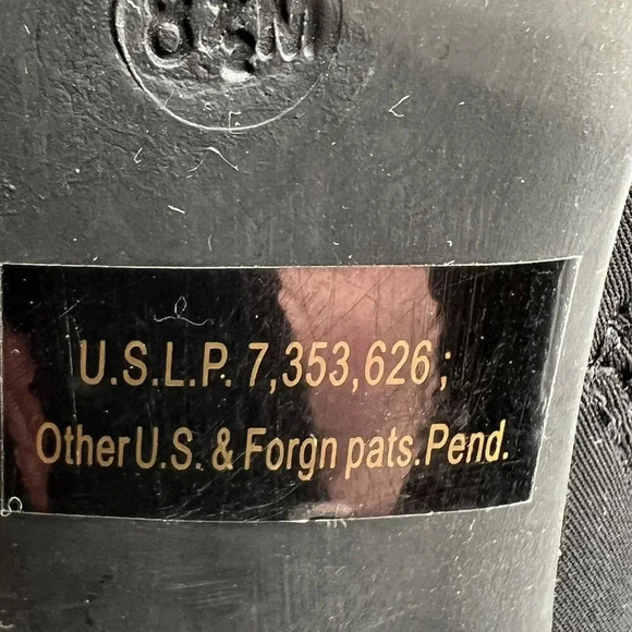 Unisa Unryder Womens 8.5M Black Ankle Bootie Buckle Straps Zip up Biker Boots - Picture 15 of 16